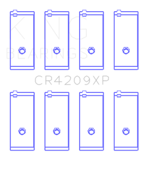 King Engine Bearings Toyota 3SGTE Performance Rod Bearing Set - Size STD