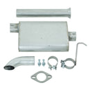 MBRP 00-06 Jeep Wrangler (TJ) Inline-4 2.5L Inline-6 4.0L Cat Back Single Off-Road Turn Down Alum Ex-4