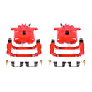 Power Stop 02-06 Acura RSX Front Red Calipers w/Brackets - Pair-1