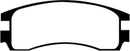 EBC 00-05 Buick Le Sabre (FWD) 3.8 (15in Wheels) Yellowstuff Rear Brake Pads-4