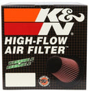 K&N Filter Universal Rubber Filter 5 inch Flange 6 1/2 inch Base 4 3/8 inch Top 7 inch Height-14