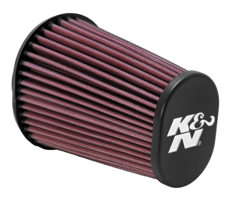 K&N Univrsl Rubber Oval Tprd Filter 2.438in F ID/3.75in B-OW/4.5in B-OL/2.5in T-OW/3.5in T-OL/6in H - 0