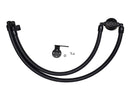 J&amp;L 17-22 Ford F-250 6.2L/7.3L Passenger Side Oil Separator 3.0 - Black Anodized-1