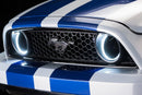 Oracle Ford Mustang 10-13 WP LED Fog Halo Kit (Grille Style) - White-7