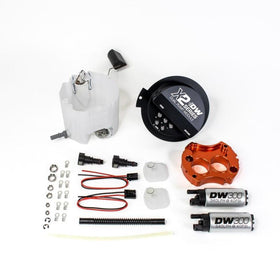 DeatschWerks 10-15 Chevy Camaro LS 3.7 V6/ SS LS3 X2 Series Fuel Pump Module w 2 DW300s - 0