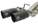 aFe Rebel Exhausts Cat-Back SS 16 Toyota Tacoma V6-3.5L w/ Black Tips-6