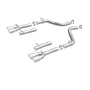 MagnaFlow Axle-Back, SS, 2.5in, Quad Split Rear 3.5in Tip 2015 Dodge Challenger 3.6L V6-30