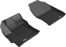 3D MAXpider 2019-2020 Toyota Corolla Hatchback Kagu 1st Row Floormats - Black-1