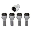 McGard Wheel Lock Bolt Set - 4pk. (Cone Seat) M12X1.5 / 17mm Hex / 25.5mm Shank Length - Black-6