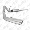 MBRP 2004-2008 Ford F150 EC/CC-SB Cat Back Single Side-1