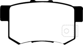 EBC 05-06 Honda CR-V 2.4 Greenstuff Rear Brake Pads - 0
