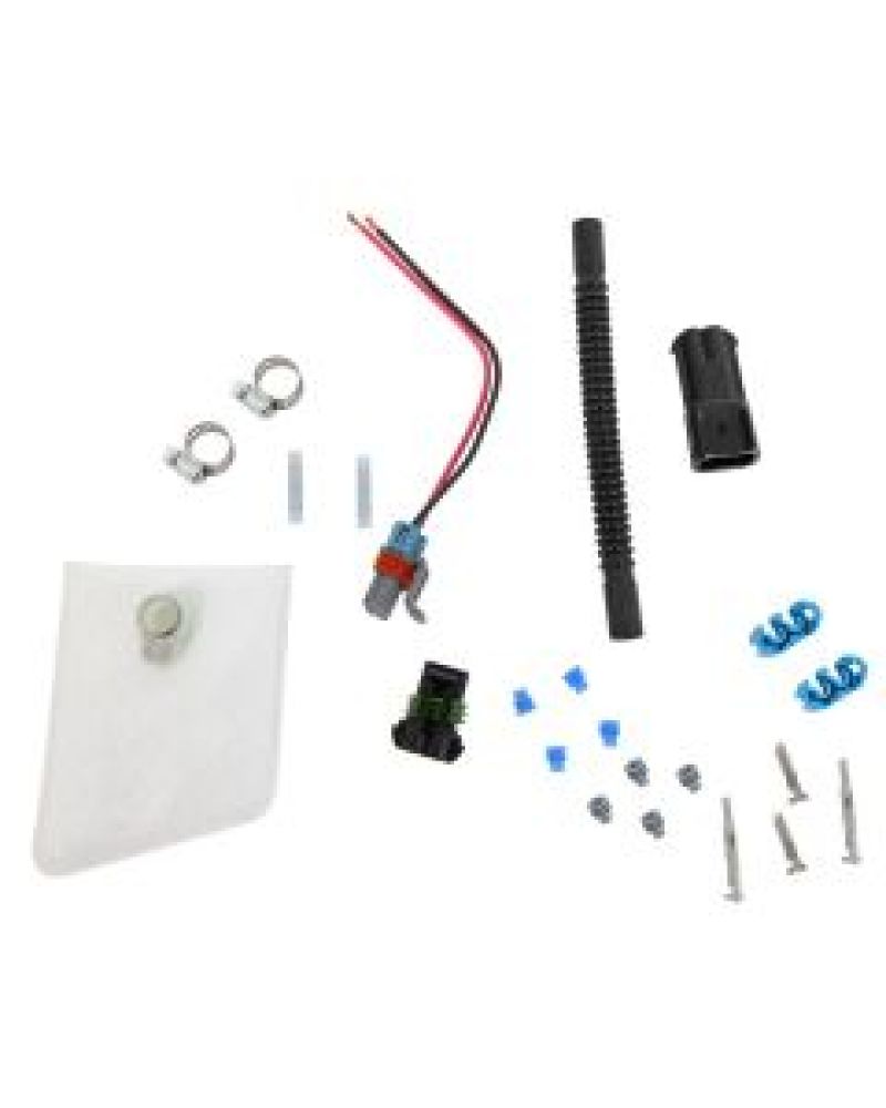 Walbro Universal Installation Kit: Fuel Filter/Wiring Harness/Fuel Line for F90000267 E85 Pump