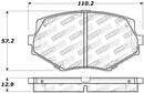 StopTech Performance 94-97/99-05 Miata w/Normal Suspension Front Brake Pads D635-3