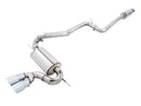 AWE Tuning Ford Focus ST Touring Edition Cat-Back Exhaust - Resonated - Chrome Silver Tips-1