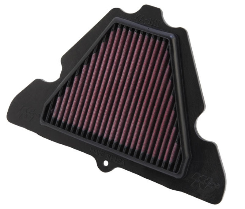 K&N 11-13 Kawasaki Z1000 1000/ ZX1000 Ninja / 11-12 Z1000 SX / 12 Versys 1000 Replacement Air Filter - 0