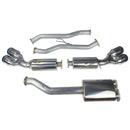 Injen 10-13 Hyundai Genesis Coupe 2.0L(t) 4cyl SS Exhaust w/ 76mm Y-Pipe Resonator/Molded SS Flanges-2