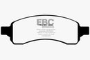 EBC 07+ Buick Enclave 3.6 Yellowstuff Front Brake Pads-4
