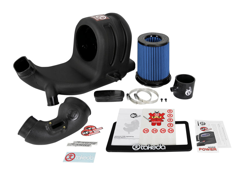 aFe Takeda Momentum Pro 5R Cold Air Intake System 15-18 Honda Fit I4-1.5L