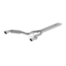 MBRP 15-17 Ford Mustang GT 5.0 3in Cat Back Dual Split Rear Race Version 4.5in Tips - Aluminized-3