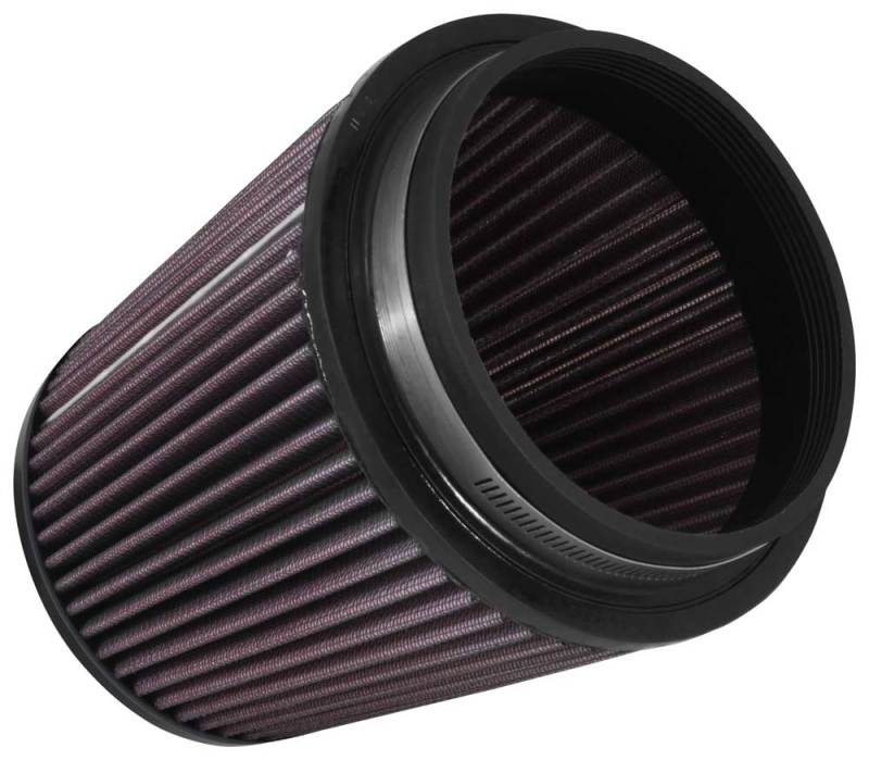 K&N Universal Clamp-On Air Filter 5in FLG / 6-1/2in B / 5in T / 6-1/2in H - 0