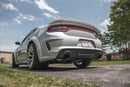 Corsa 2015-2023 Charger SRT/Hellcat/Redeye 2.75in Valved Catback DRE w/ Single 4.5in Blk PVD Tips-3