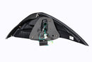 ANZO 2003-2005 Honda Accord LED Taillights Black-6