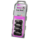 McGard Hex Lug Nut (Cone Seat Bulge Style) M12X1.5 / 3/4 Hex / 1.45in. Length (4-Pack) - Black-6