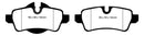 EBC 07-14 Mini Hardtop 1.6 Redstuff Rear Brake Pads-4