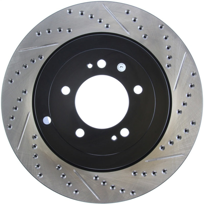 StopTech Slotted & Drilled Sport Brake Rotor - 0
