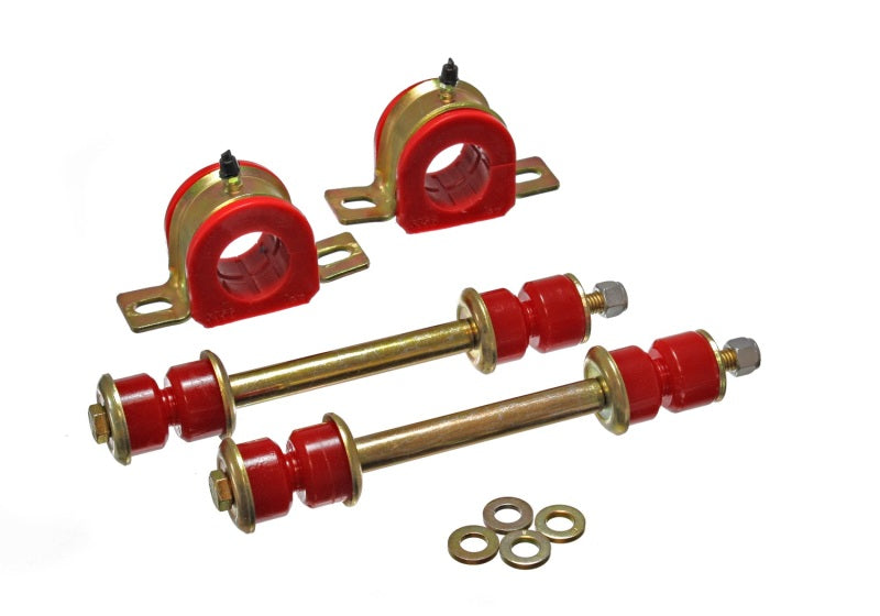 Energy Suspension 01-06 C2500 HD Silverado 2WD Red 36mm Front Sway Bar Bushing Set - 0