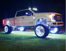 Oracle LED Illuminated Wheel Rings - Double LED - White-21