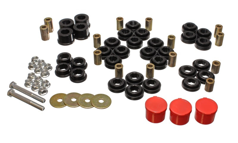 Energy Suspension Chrysler/Dodge Red Rear End Control Arm Bushing Set (Non SRT Models) - 0