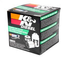 K&N 03-09 Dodge Ram 5.9L L6 Diesel 3.375in OD x 3.969in L Fuel Filter-8
