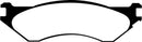 EBC 06-11 Dodge Ram 1500 Mega Cab 2WD Greenstuff Rear Brake Pads-3