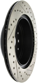 StopTech 5/93-98 Toyota Supra Right Rear Slotted & Drilled Rotor-7