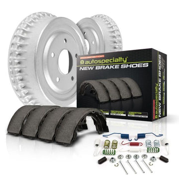 Power Stop 06-11 Honda Civic Coupe Rear Autospecialty Drum Kit - 0