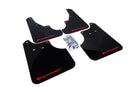 Rally Armor 09-13 Subaru Forester Black UR Mud Flap w/ Red Logo-1