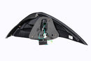 ANZO 2003-2005 Honda Accord LED Taillights Black-8