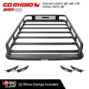 Go Rhino Universal 65in SRM 600 Basket Style Rack - Textured black-22