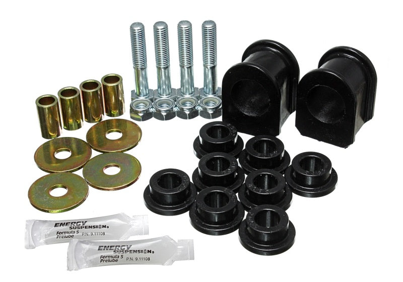 Energy Suspension 99-04 Ford F250 SD/350 4WD Black Front 1-1/4in Sway Bar Bushing Set - 0