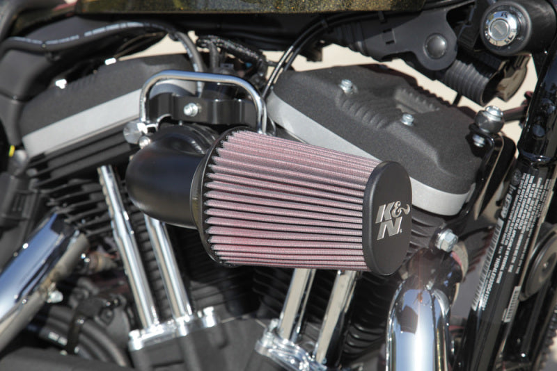 K&N 07-10 Harley Davidson XL Aircharger Performance Intake - 0