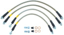 StopTech 07-08 Cadillac Escalade Stainless Steel Rear Brake Lines-4
