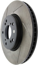 StopTech Slotted Sport Brake Rotor 2014 Honda Accord V6 Front Right-4
