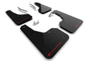 Rally Armor 22-24 Subaru Forester &amp; Wilderness Black UR Mud Flap w/Red Logo-1