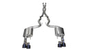 Corsa 18-23 Ford Mustang 5.0L V8 3in Xtreme Cat-Back Dual Rear Exit w/ 4in Black PVD Pro-Series Tips-1