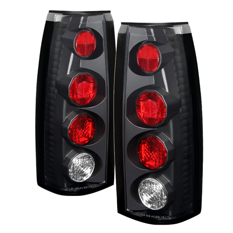 Spyder Chevy C/K Series 1500/2500 88-98/GMC Sierra 88-98 Euro Style Tail Lights Blk ALT-YD-CCK88-BK - 0