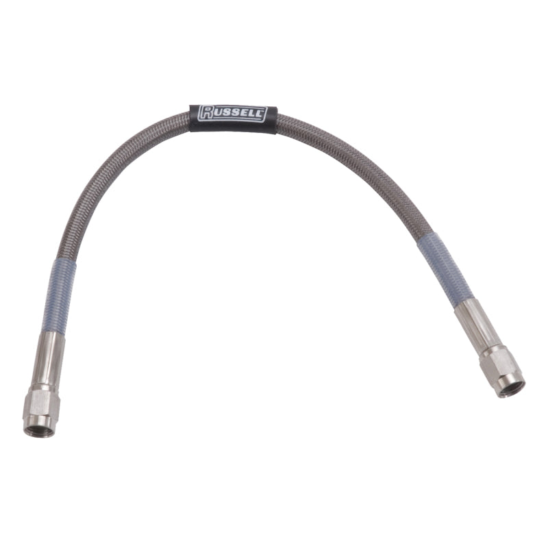 Russell Performance 18in Straight -3 AN Competition Brake Hose - 0