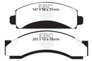 EBC 74-80 Chevrolet C30 (JB8) Yellowstuff Front Brake Pads-6