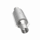 MagnaFlow Univ Cat Conv 2in Inlet/Outlet Ctr/Ctr Round 11in Body L x 5.125in W x 15in Overall L-25