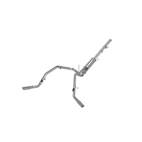 MBRP 2006-2008 Dodge Ram Hemi 1500 5.7L SC/CC-SB Cat Back Dual Split Side - 0